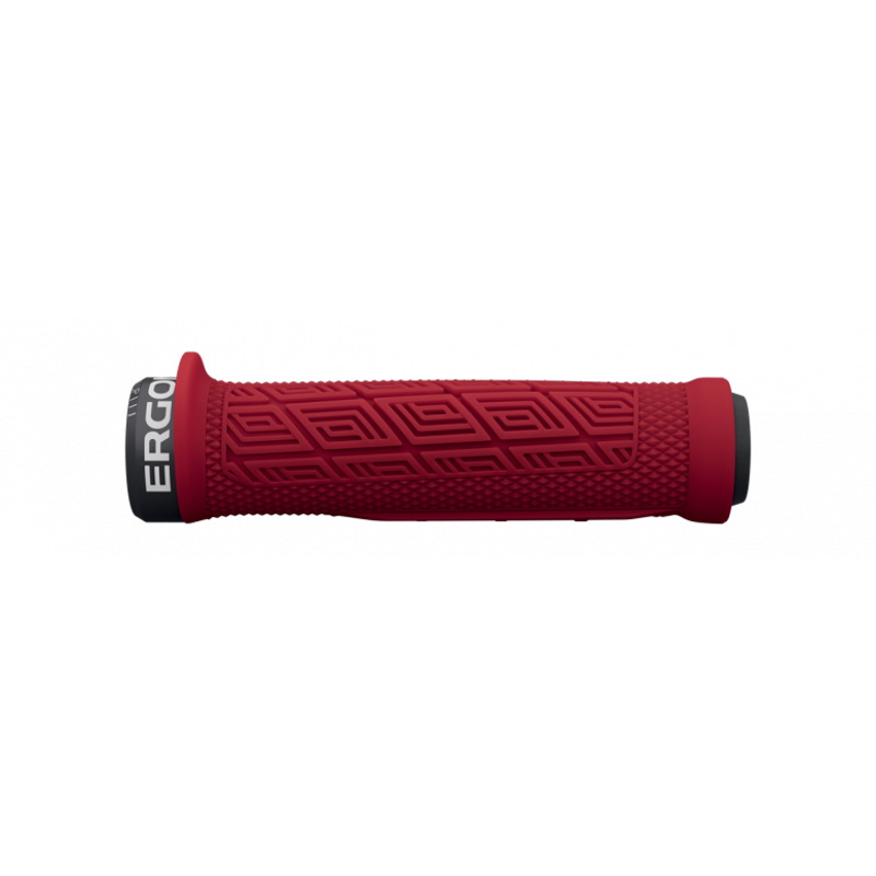 Ergon GDH MTB Grips - Red-1