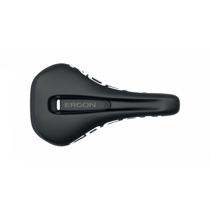 Ergom SM Enduro Pro Titanium Men's Saddle - Black/Oil Slick-1
