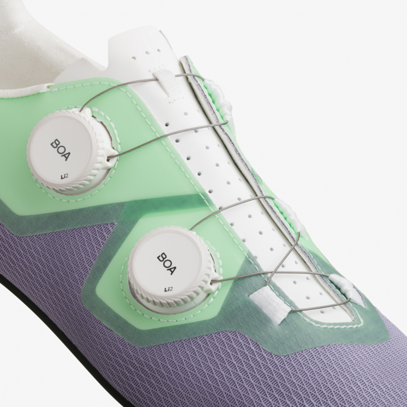 Fizik Lyra Road Shoes - Lavender/Mint-5