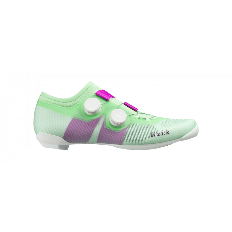 Fizik Vento Vega Carbon Road Shoes - Purple/Green