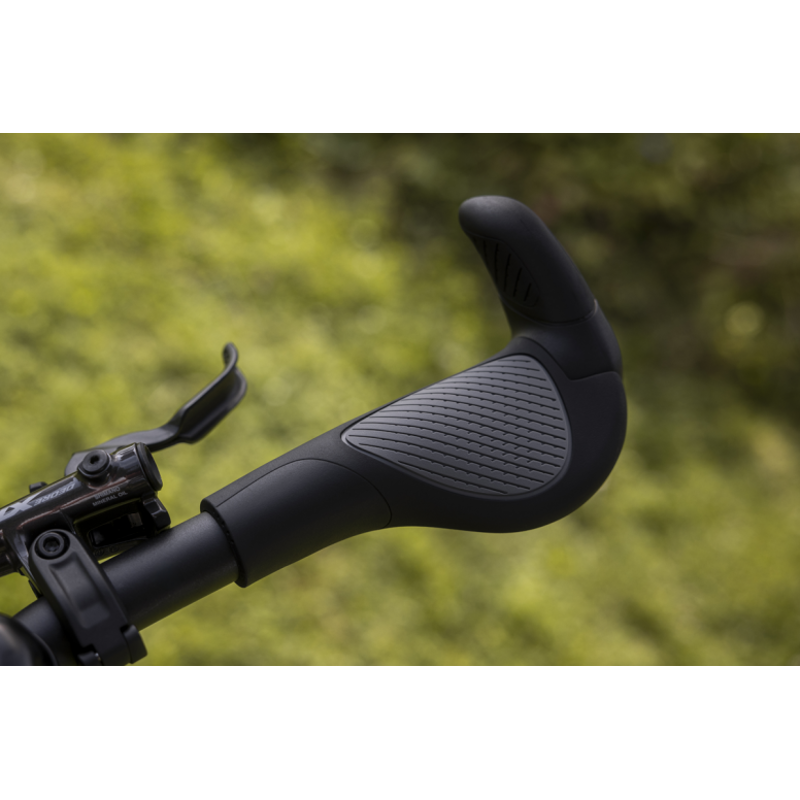 Ergon GP2 Evo Comfort Grips - Black/Grey-5