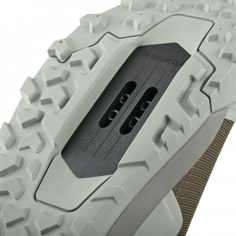 Fizik Ergolace 2 Clip In MTB Shoes - Green/Caramel-4