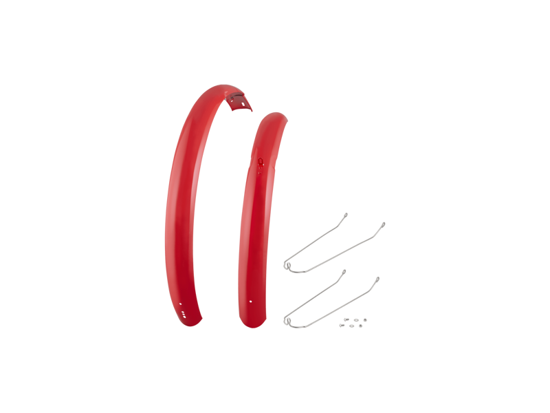 Electra Townie Go! 8D 26 Inch Mudguard Set - Chilli Red