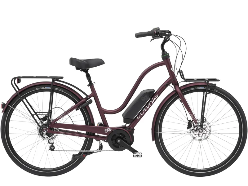 Electra Townie Commute Go 5i Step Thru 2025 Women's Electric Bike - Medium - Oxblood