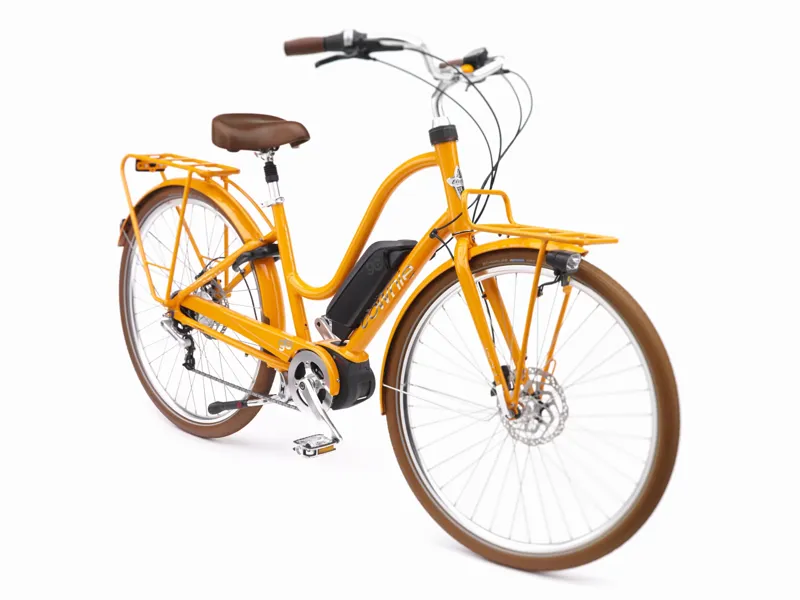 Electra Townie Commute Go 5i Step Thru 2025 Women's Electric Bike - Medium - Tangerine-1