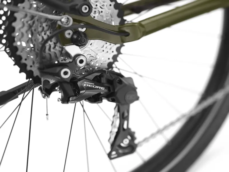 Electra Townie Path Go 10D EQ Step Thru 2025 Women's Electric Hybrid Bike - Olive-9