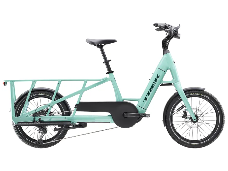 Trek Fetch+ 2 20w 2026 Electric Cargo Bike - Blue Sage - Large