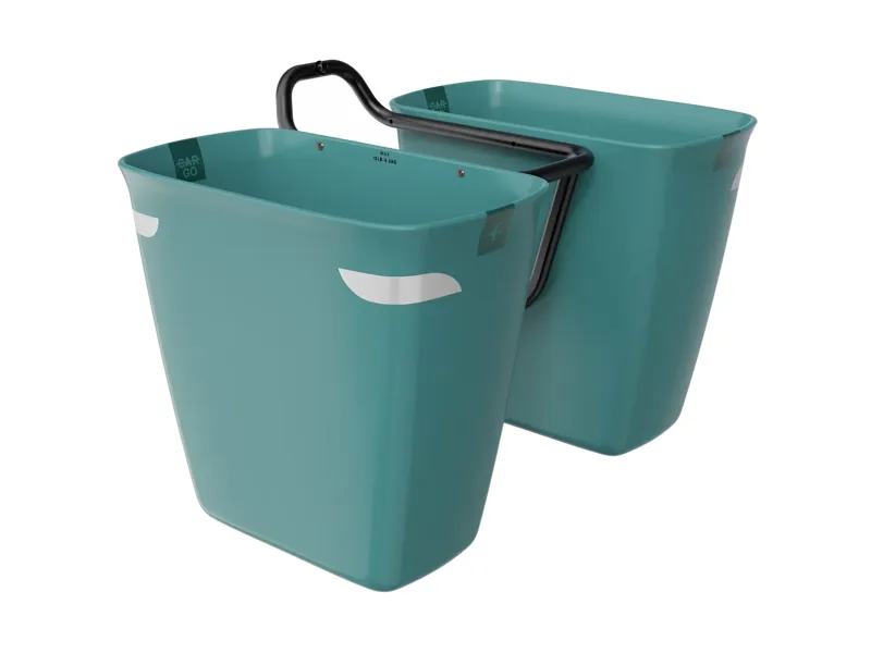 Trek Fetch+ 2 Front Pannier and Rack Kit - Juniper