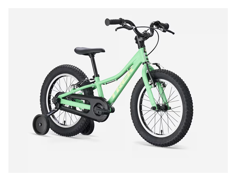 Trek Precaliber 16 Freewheel 2027 Kids Bike - Green Flash-1