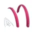 Electra Townie Original 3i EQ Ladies' 26 Inch Mudguard Set - Grapefruit