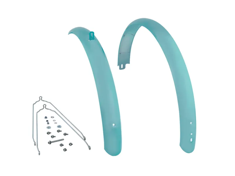 Electra Townie Original 7D EQ Ladies 26 Inch Fender Set - Polar Blue