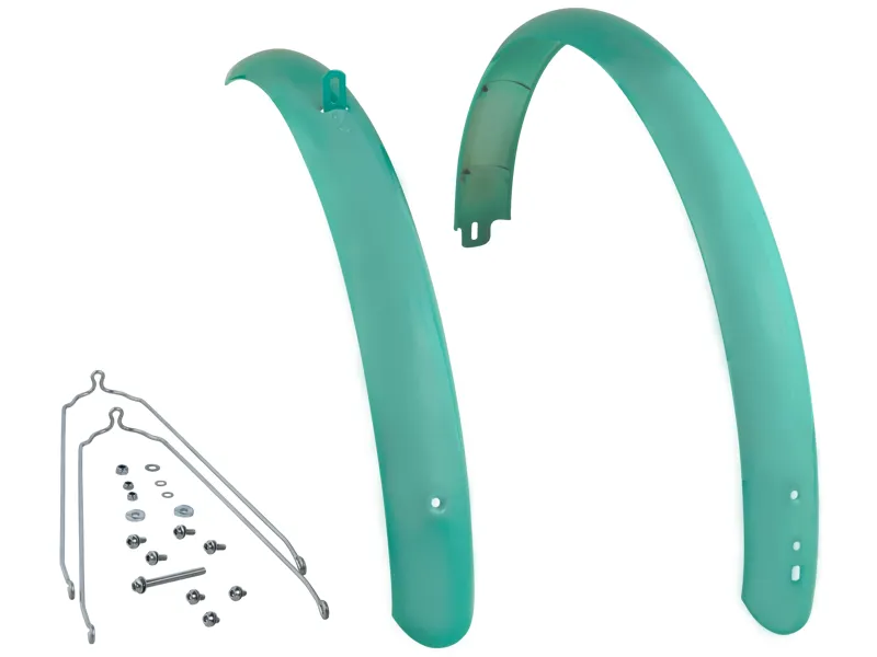 Electra Townie Original 7D EQ Ladies 26 Inch Fender Set - Teal