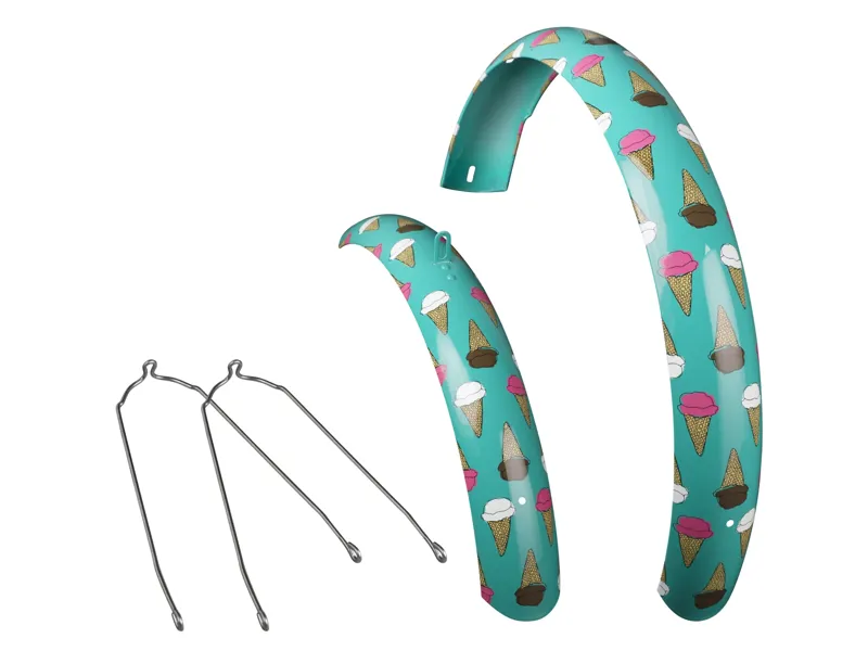 Electra Sweet Ride Girls' 20 Inch Mudguard Set - Teal