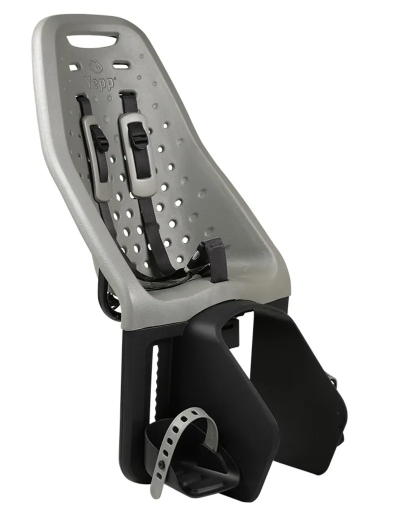 Thule Yepp Maxi Rear Seat Silver Easyfit Rack Mount