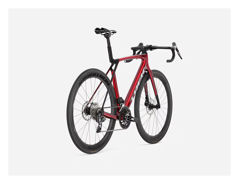 Trek Madone SL 6 AXS 2027 Carbon Aero Road Bike - Fury Red/Smoke-1