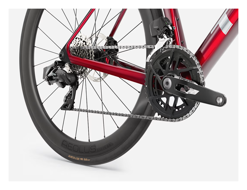 Trek Madone SL 6 AXS 2027 Carbon Aero Road Bike - Fury Red/Smoke-5