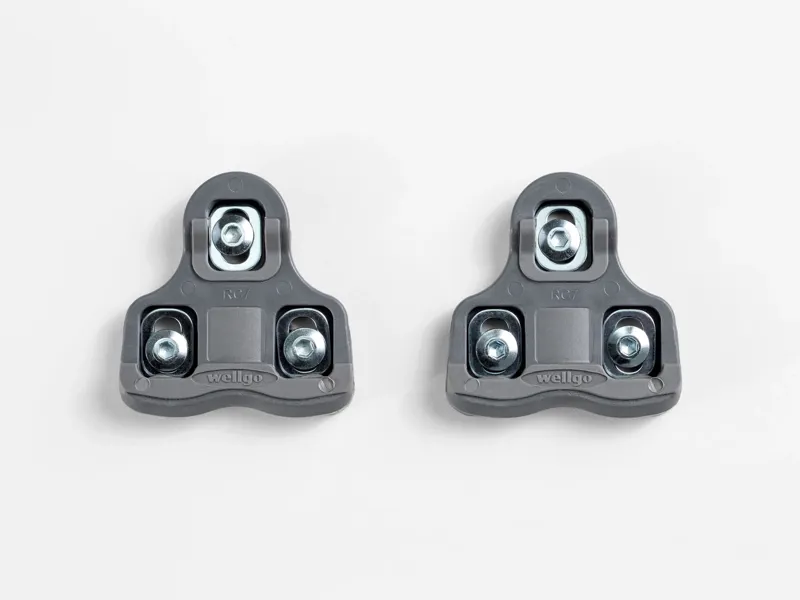 Bontrager Road Clipless 9 Degree Float Pedal Cleat Set - Grey