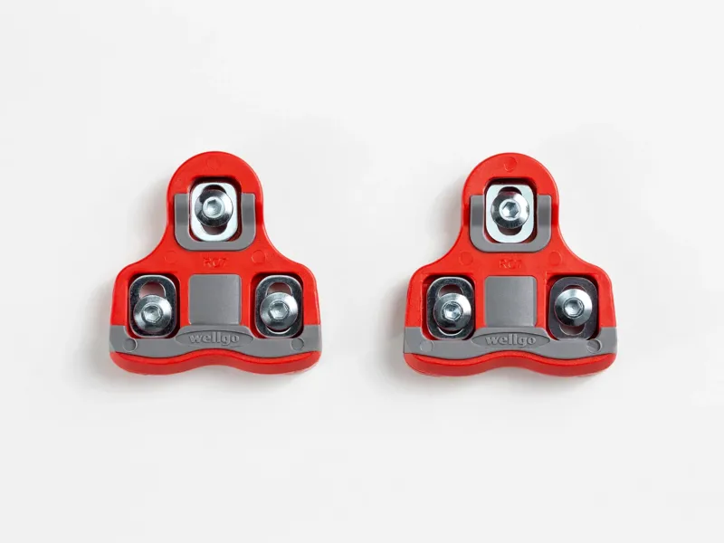 Bontrager Road Cleats 6-Degree Float Pedal Cleat Set - Red