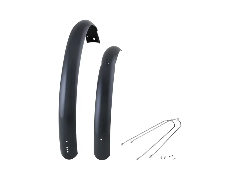 Electra Townie Go! 8D 26 Inch Mudguard Set - Cosmic Grey