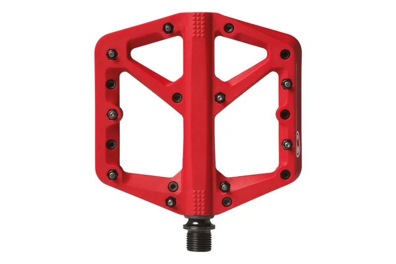 Crank Brothers Stamp 1 Flat MTB Pedals - Red 