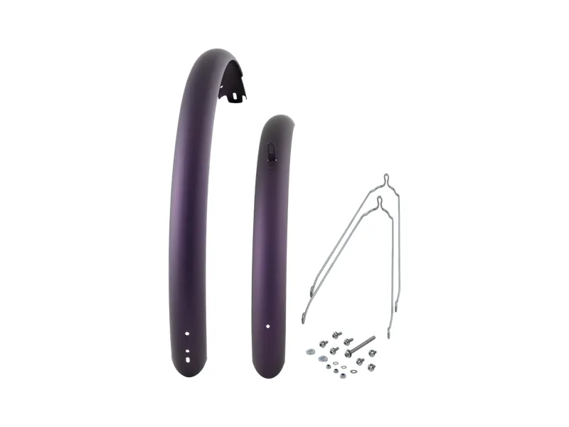 Electra Townie Original 7D EQ Ladies 26 Inch Fender Set - Violet