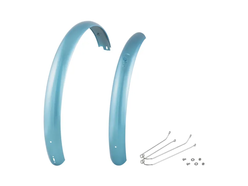 Electra Townie Path Go! Aluminium Mudguard Set - Metallic Aqua