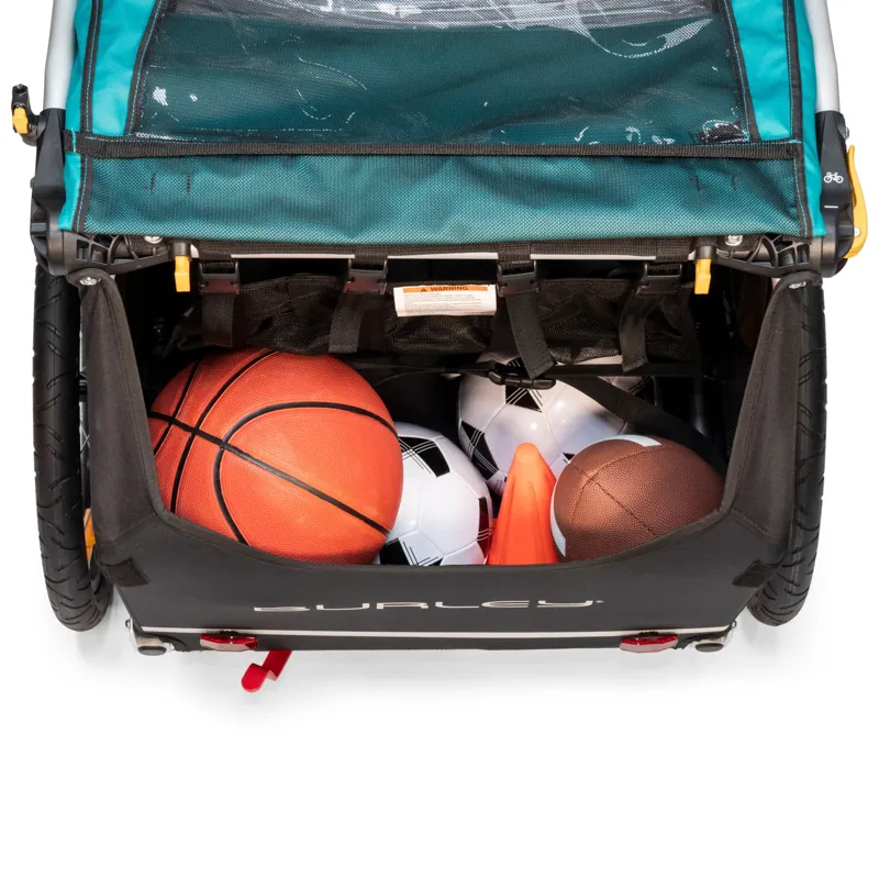 Burley Encore X Child Trailer - Turquoise-8