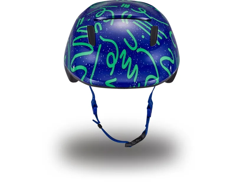 Specialized Mio 2 Mips Kids Helmet - Sapphire/Electric Green-2