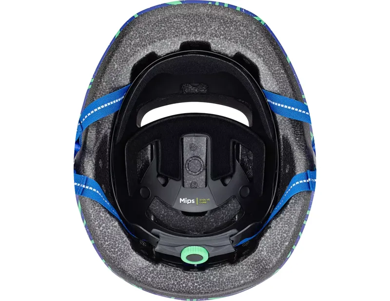 Specialized Mio 2 Mips Kids Helmet - Sapphire/Electric Green-6