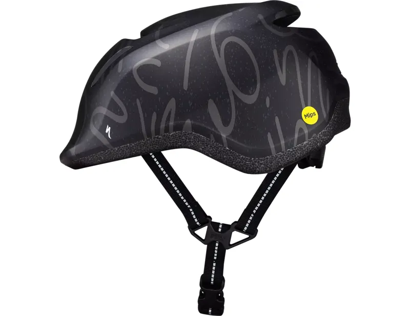 Specialized Mio 2 Mips Kids Helmet - Black/Smaoke Graphic-1