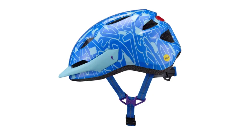 Specialized Shuffle 2 LED Kids Helmet - Sky Blue Graphic-1
