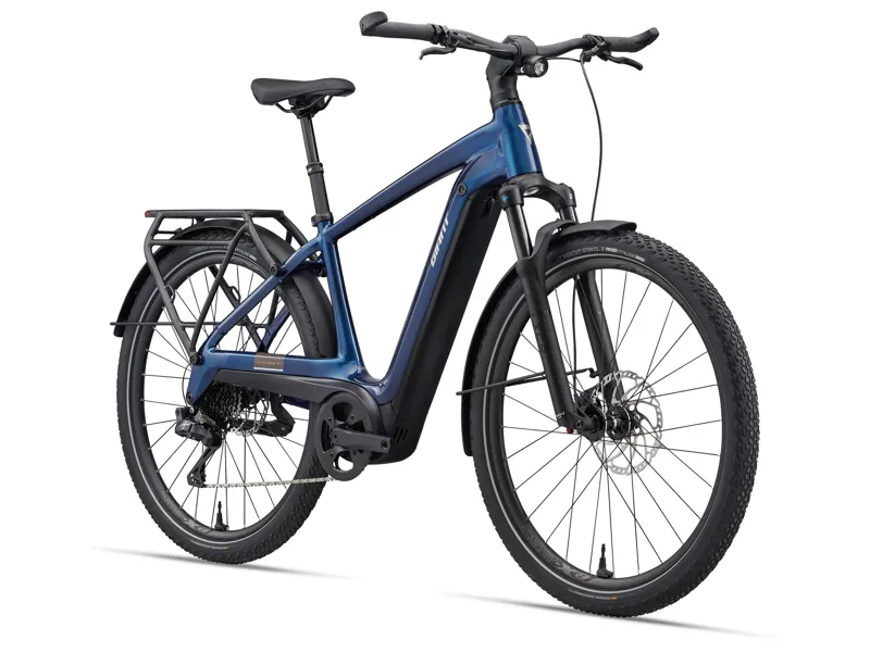 Giant Explore E+ 1 DD 2026 Electric Hybrid Bike - Metallic Navy-1