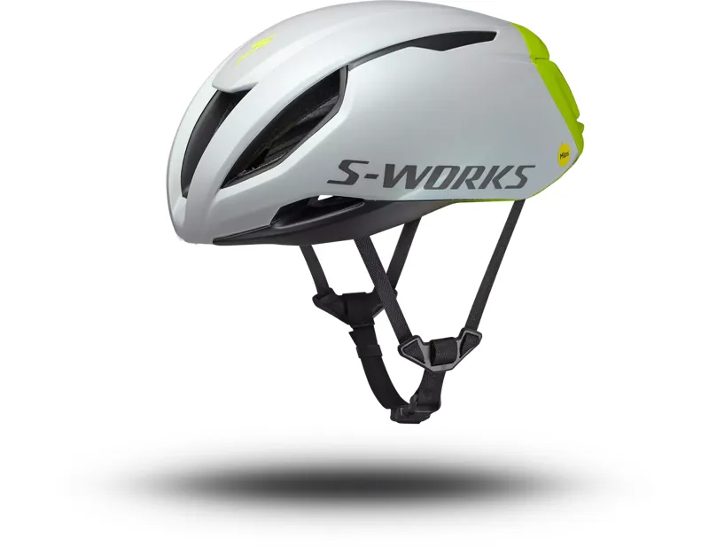 Specialized S-Works Evade 3 MIPS Road Helmet - Hyper/Dove Grey