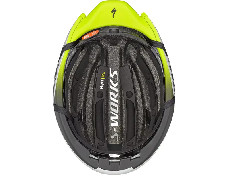 Specialized S-Works Evade 3 MIPS Road Helmet - Hyper/Dove Grey-6