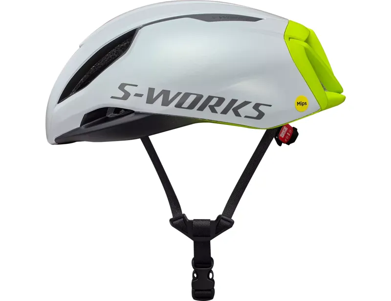 Specialized S-Works Evade 3 MIPS Road Helmet - Hyper/Dove Grey-1