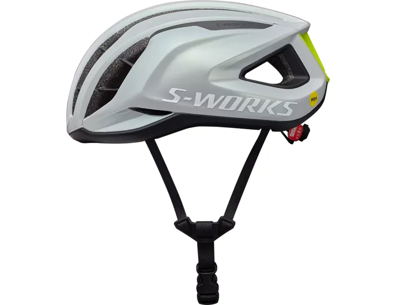 Specialized S-Works Prevail 3 MIPS  Road Helmet -  Hyper/Dove Grey-1