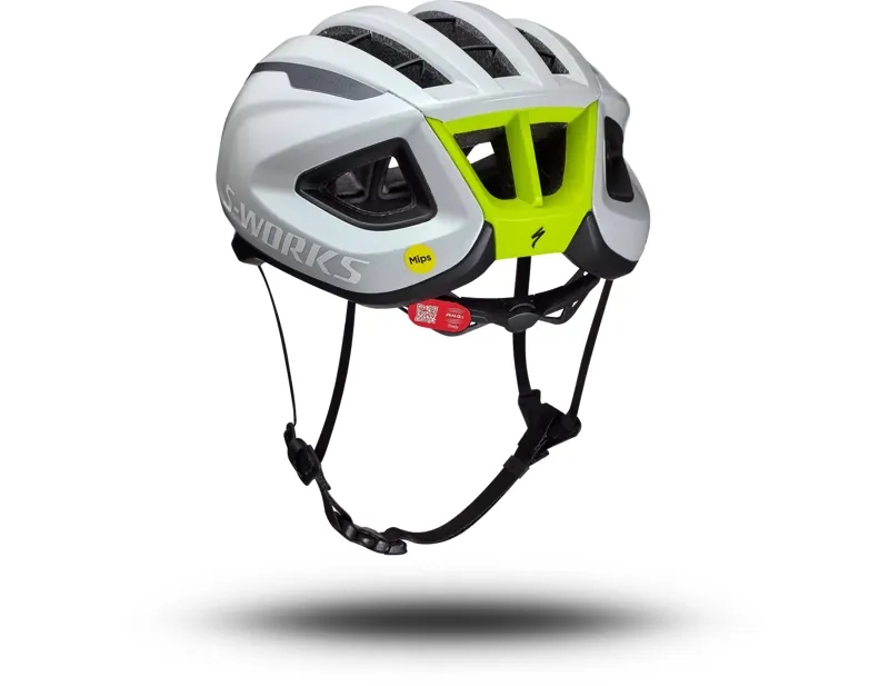 Specialized S-Works Prevail 3 MIPS  Road Helmet -  Hyper/Dove Grey-4