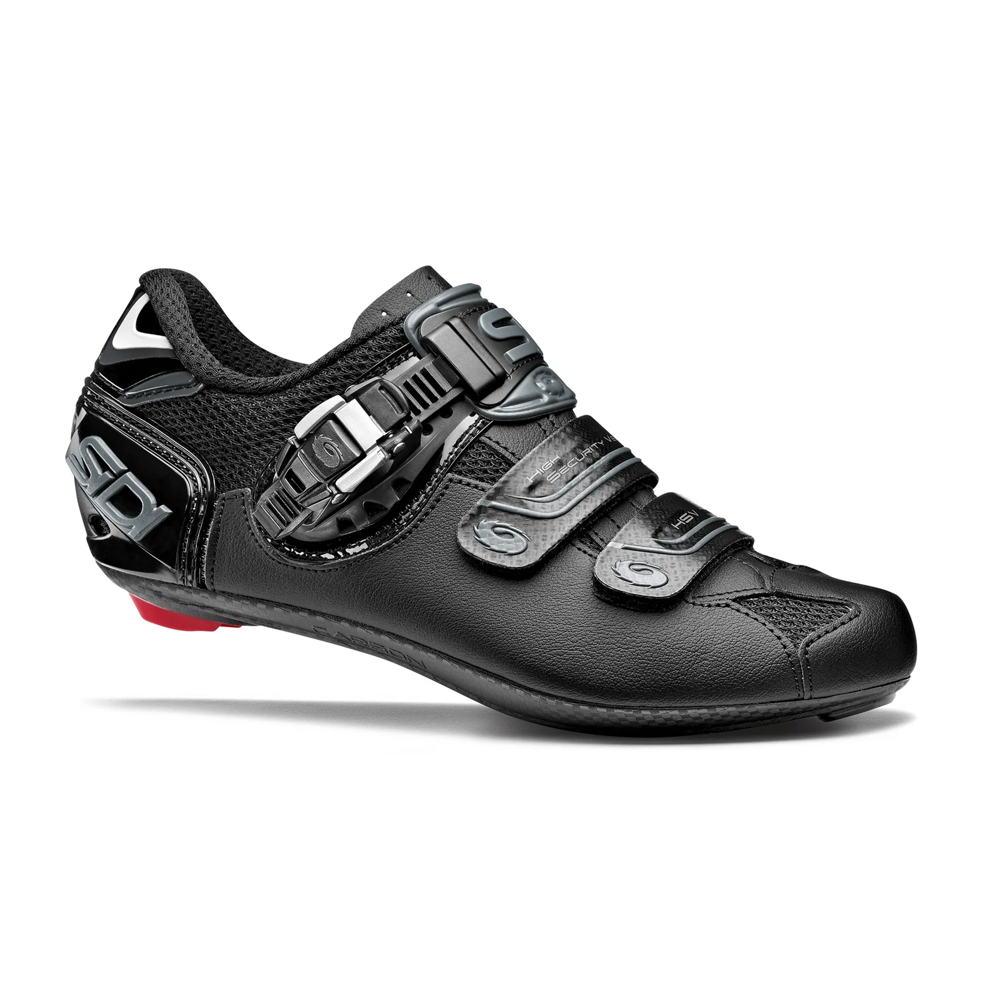 Sidi Genius Womens Clipless Road Shoes Shadow Black Size 39