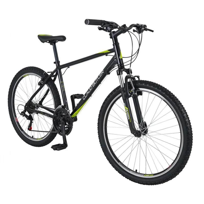 Claud Butler Edge HT 26w 2025 Hardtail Mountain Bike - Black/Green-1