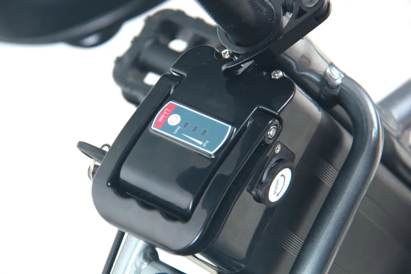 Falcon Crest 2023 Folding Electric Bike - Silver-3