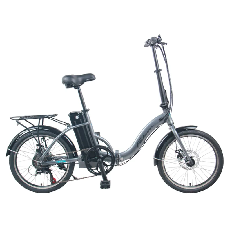 Falcon Crest 2023 Folding Electric Bike - Silver