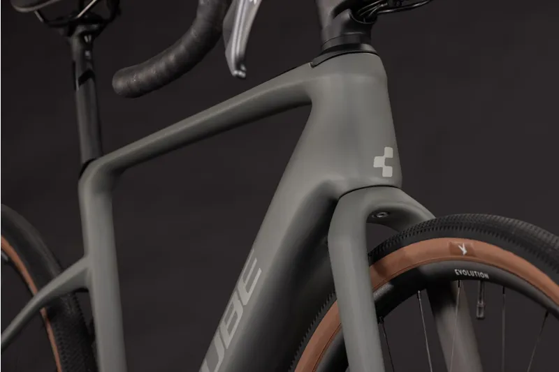 Cube Nuroad Hybrid C:62 Race 400X 2027 Electric Gravel Bike - Oldgrey/Grey-5