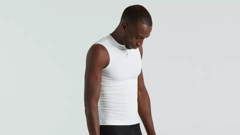 Specialized Seamless Light Men's Sleeveless Base Layer - White