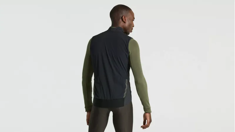 Specialized Prime Alpha Men's Windproof Vest - Black/Smoke-2