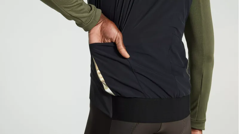 Specialized Prime Alpha Men's Windproof Vest - Black/Smoke-4