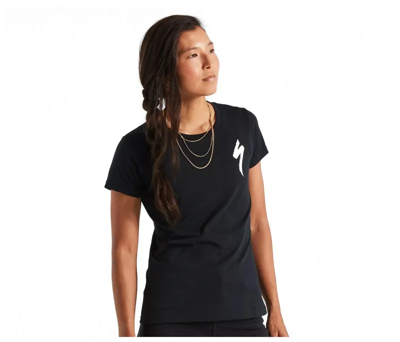 Specialized S-Logo Women's Short Sleeve T- Shirt - Black-4