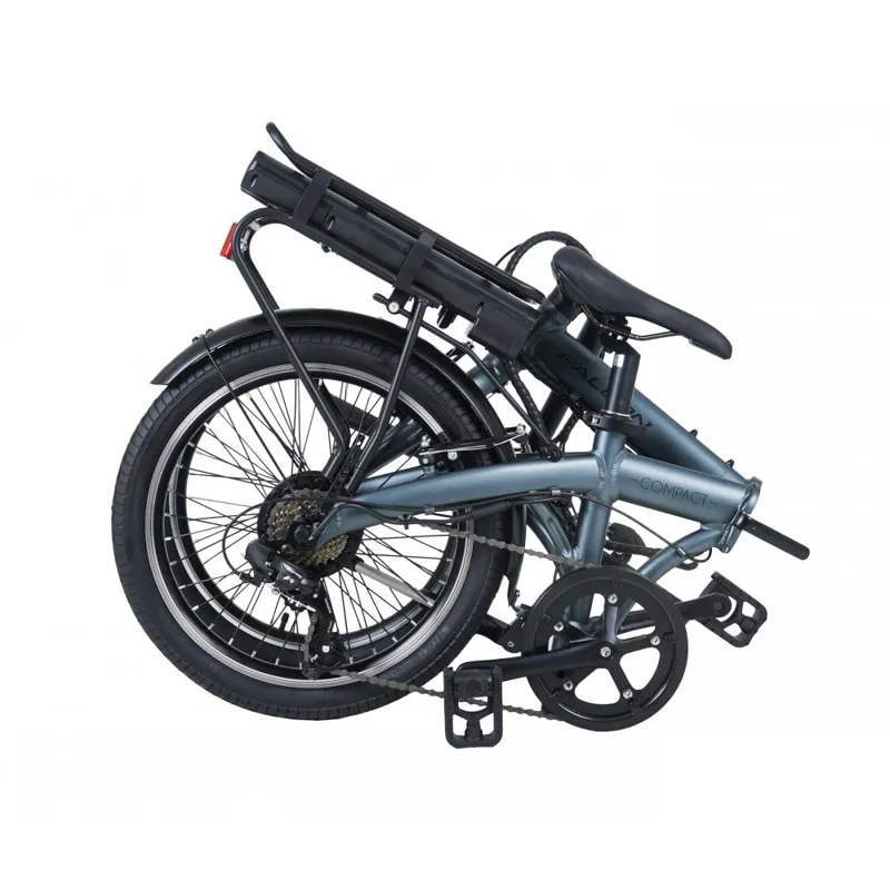 Falcon Compact 2025 Electric Folding Bike - Grey-8