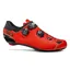 Sidi Genius 10 Road Shoes - Black/Red Fluo