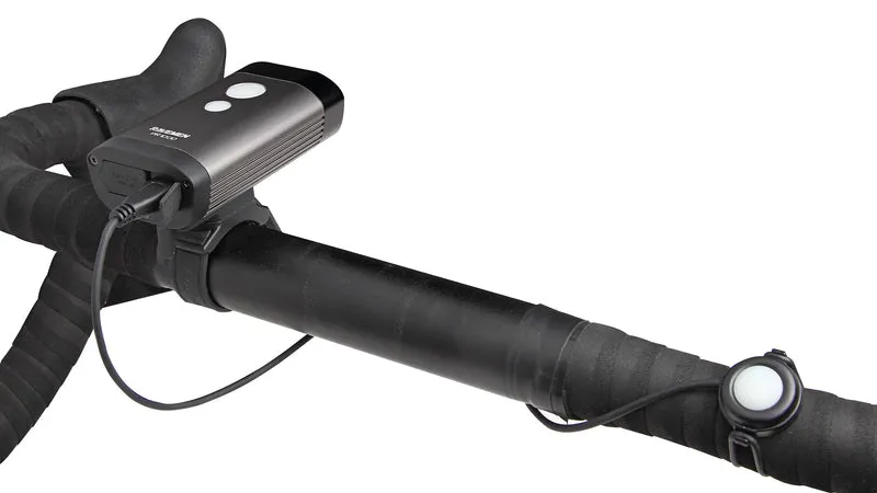 Ravemen PR1000 DuaLens USB 1000 Lumen Front Light - Grey/Black-4