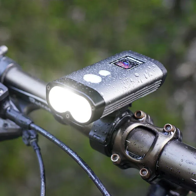 Ravemen PR1400 DuaLens USB 1400 Lumen Front Light - Grey/Black-3